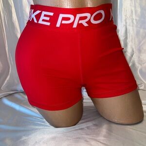 Medium Nike Women's Vibrant Red Bike Shorts